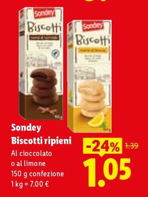 Sondey Biscotti ripieni