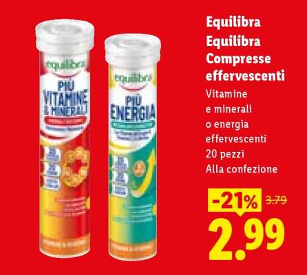 Equilibra Equilibra Compresse effervescenti