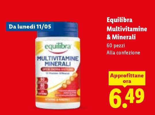 Equilibra Multivitamine & Minerali