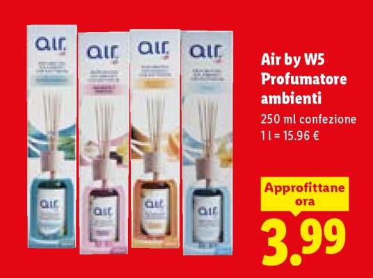 Air by W5 Profumatore ambienti