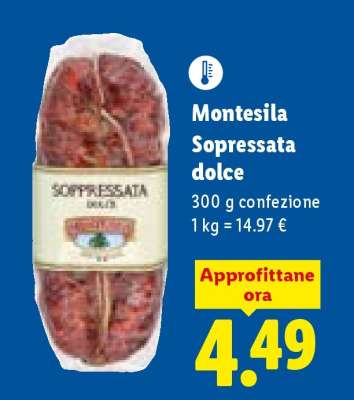 Montesila Soppressata dolce