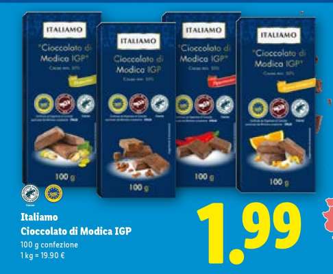 Italiamo Cioccolato di Modica IGP