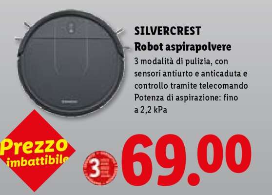 SILVERCREST Robot aspirapolvere