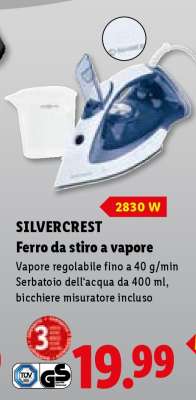 SILVERCREST Ferro da stiro a vapore