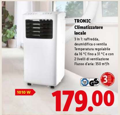 TRONIC Climatizzatore locale
