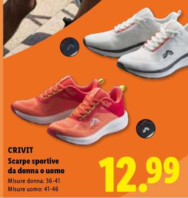CRIVIT Scarpe sportive da donna o uomo