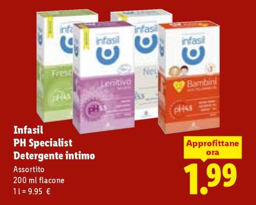Infasil PH Specialist Detergente intimo