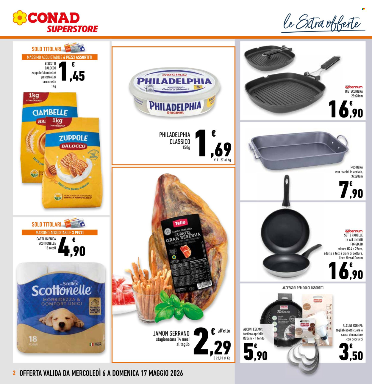 Volantino Conad Superstore - 6/5/2026 - 17/5/2026. Pagina 2