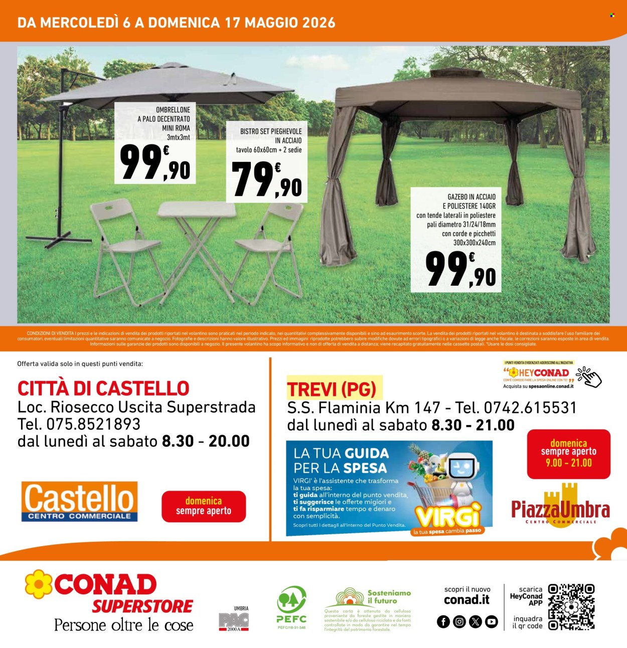 Volantino Conad Superstore - 6/5/2026 - 17/5/2026. Pagina 4