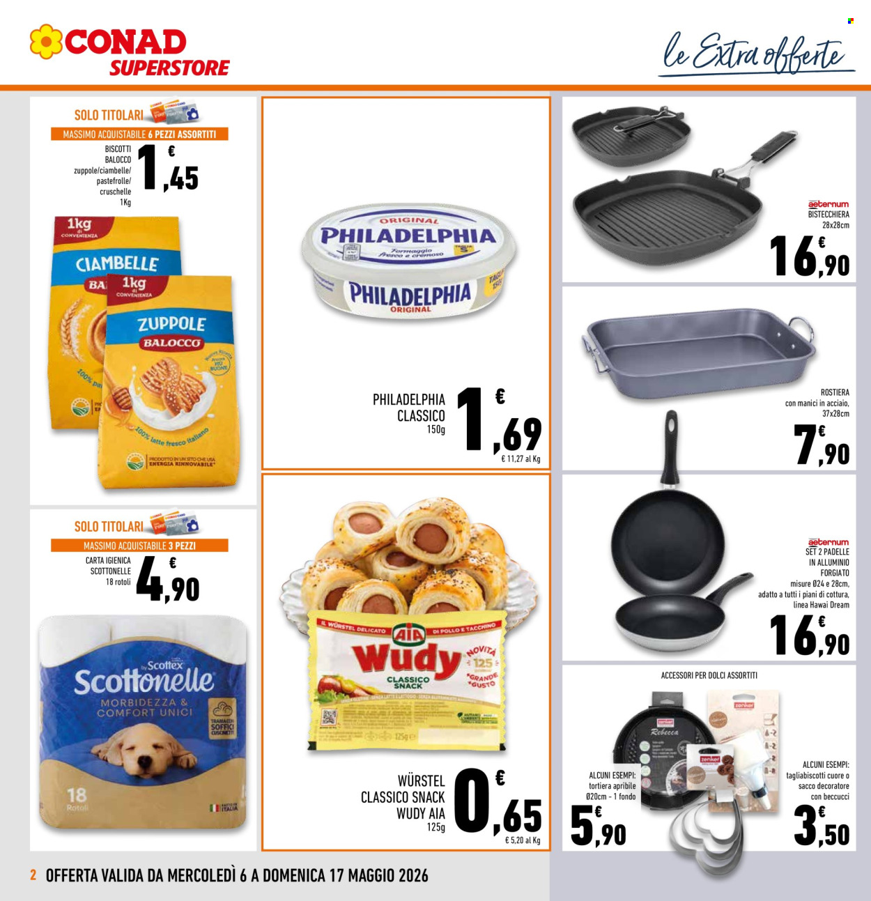 Volantino Conad Superstore - 6/5/2026 - 17/5/2026. Pagina 2
