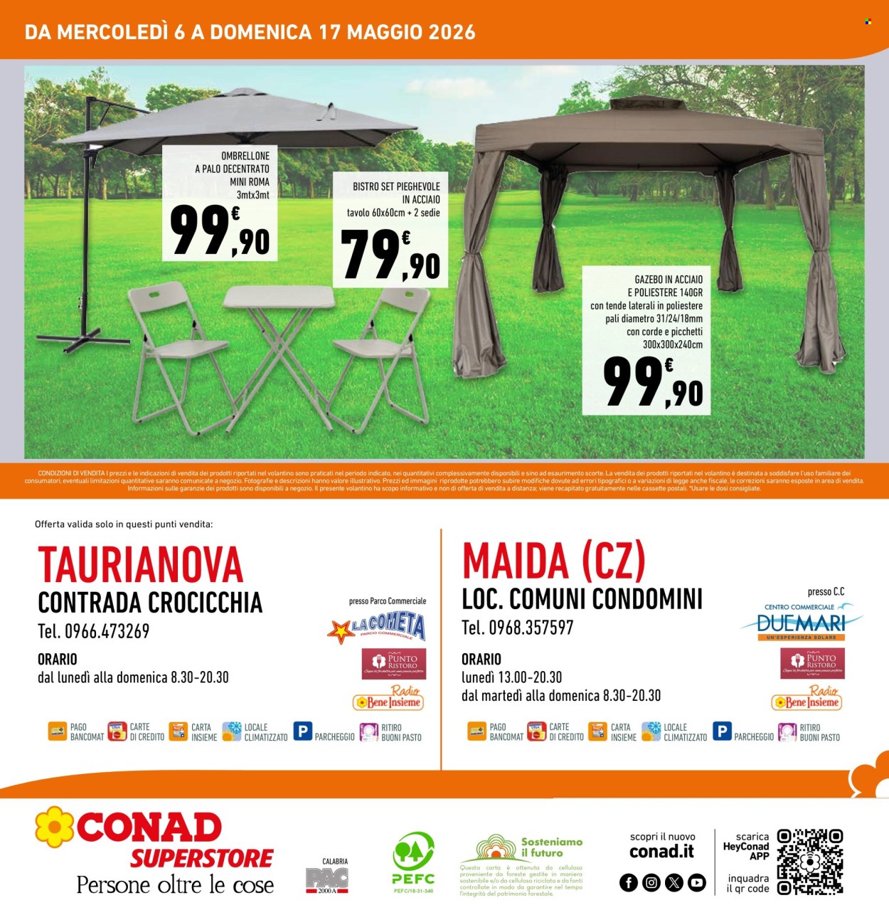 Volantino Conad Superstore - 6/5/2026 - 17/5/2026. Pagina 4