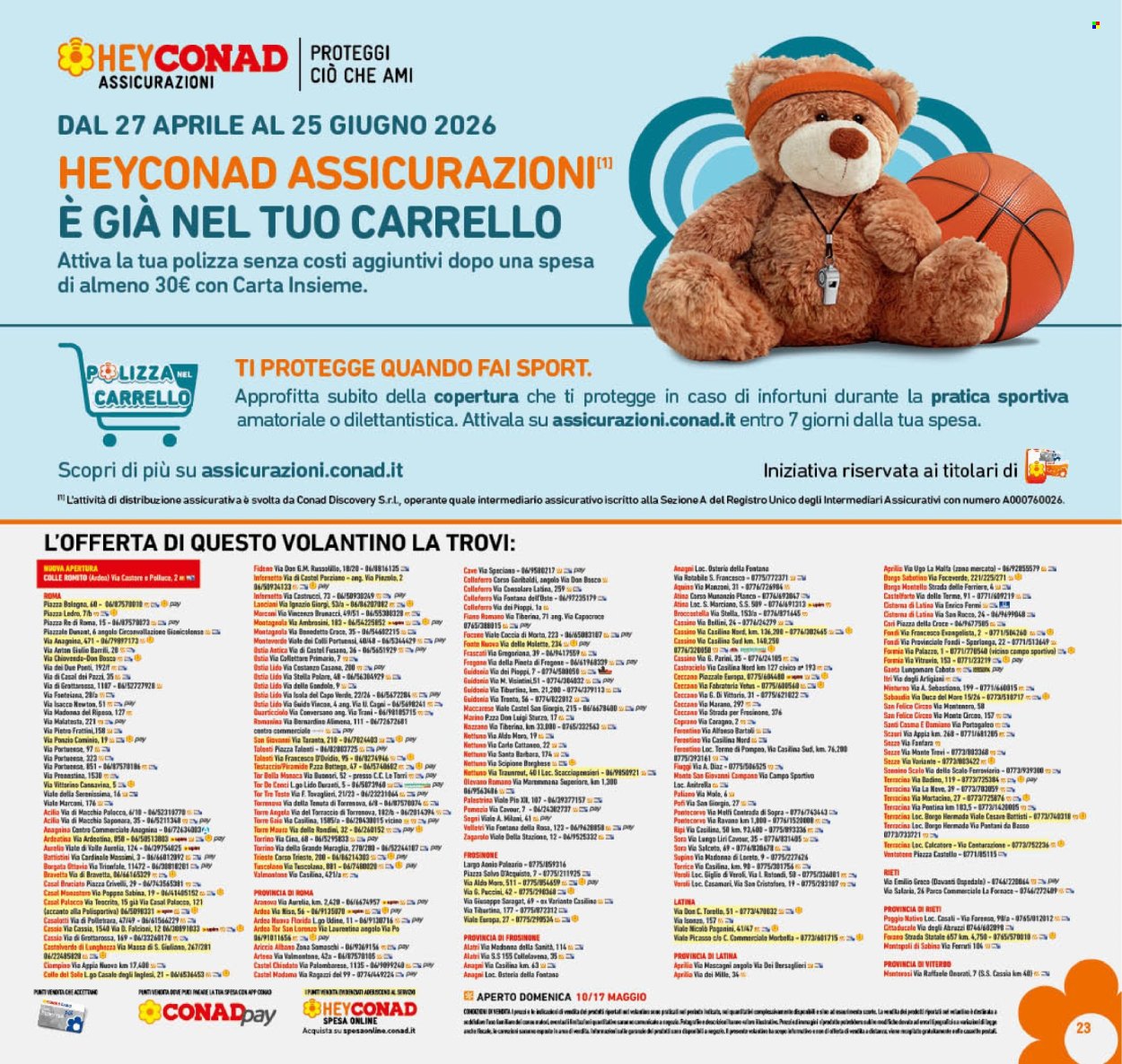 Volantino Conad - 6/5/2026 - 17/5/2026. Pagina 23