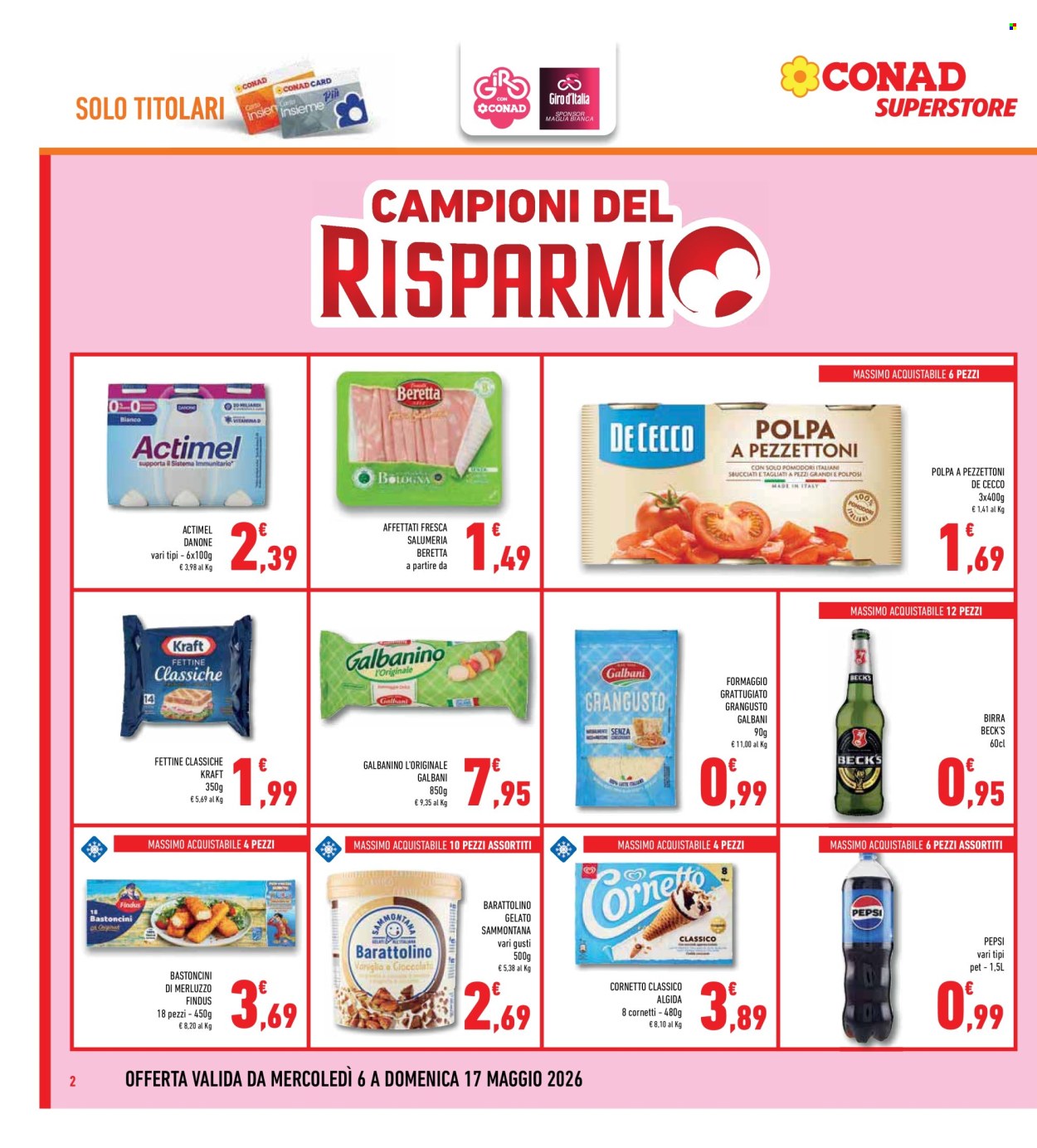 Volantino Conad - 6/5/2026 - 17/5/2026. Pagina 2
