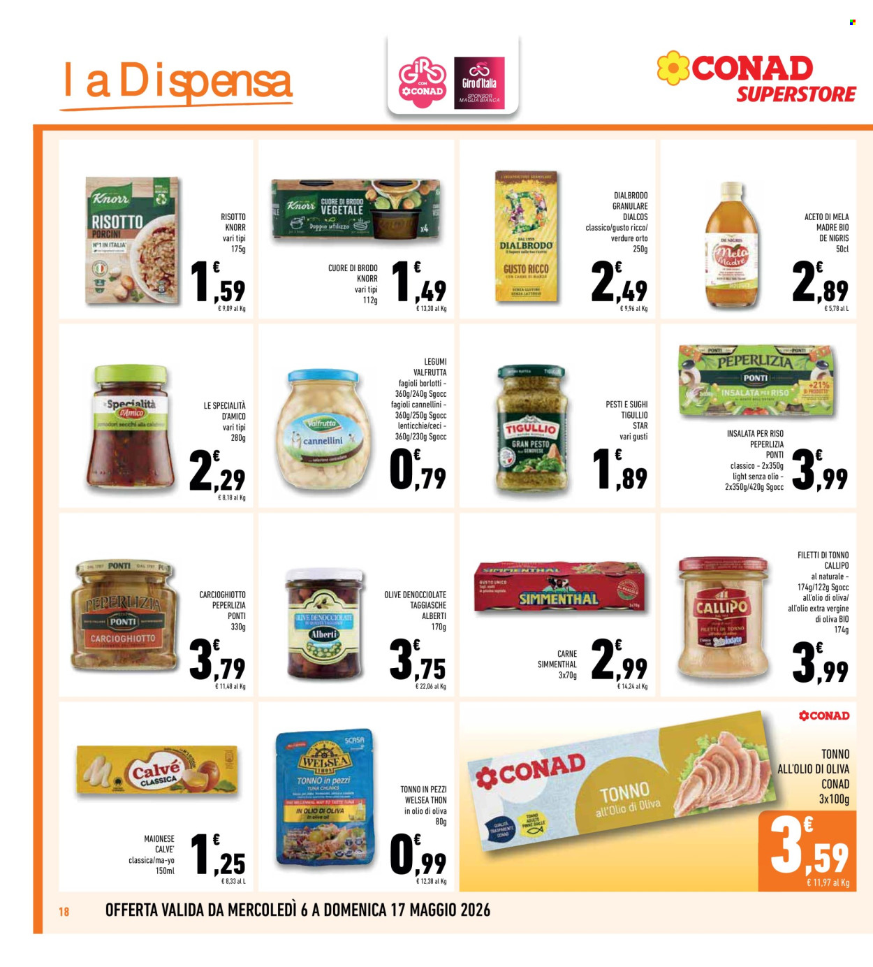 Volantino Conad - 6/5/2026 - 17/5/2026. Pagina 18