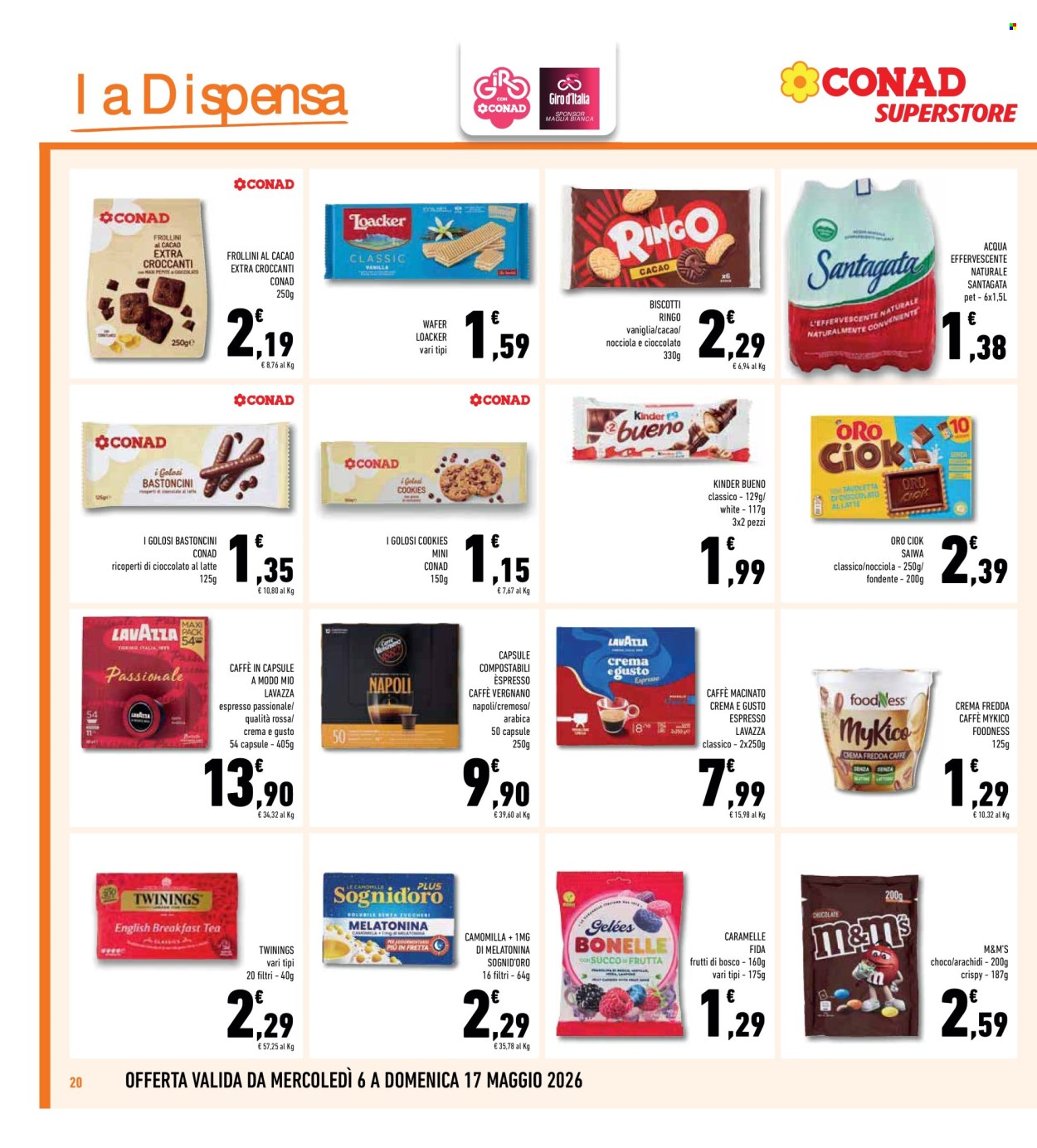 Volantino Conad - 6/5/2026 - 17/5/2026. Pagina 20
