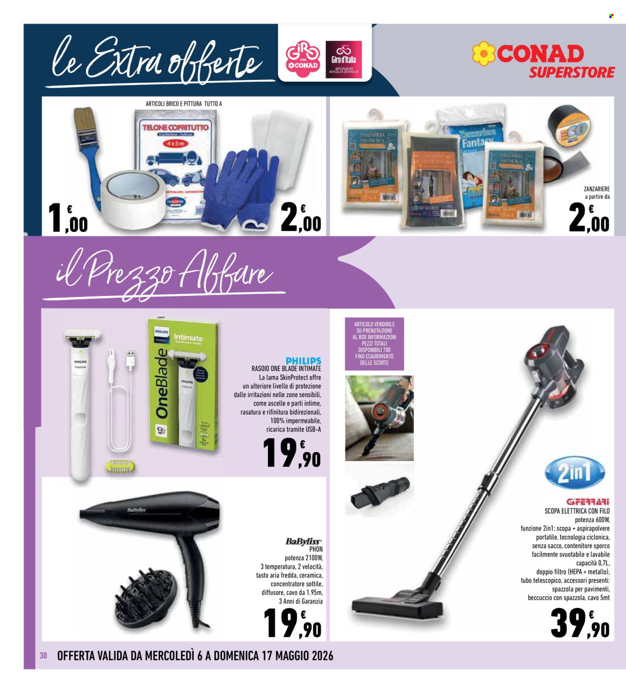 Volantino Conad - 6/5/2026 - 17/5/2026. Pagina 30