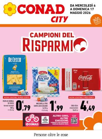 Volantino Conad - 6/5/2026 - 17/5/2026.