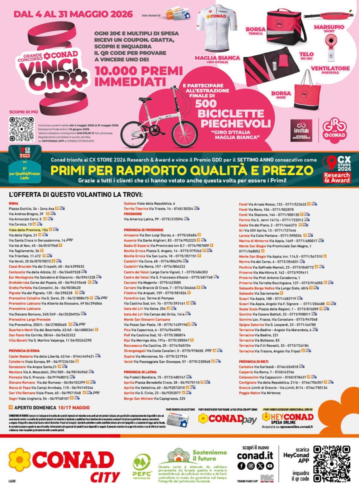 Volantino Conad - 6/5/2026 - 17/5/2026. Pagina 16