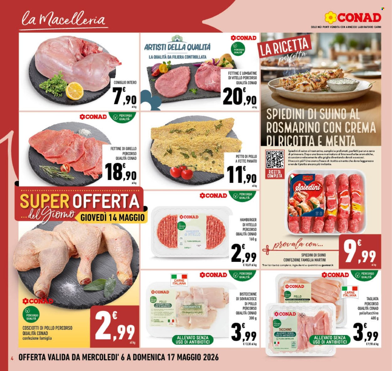Volantino Conad - 6/5/2026 - 17/5/2026. Pagina 4
