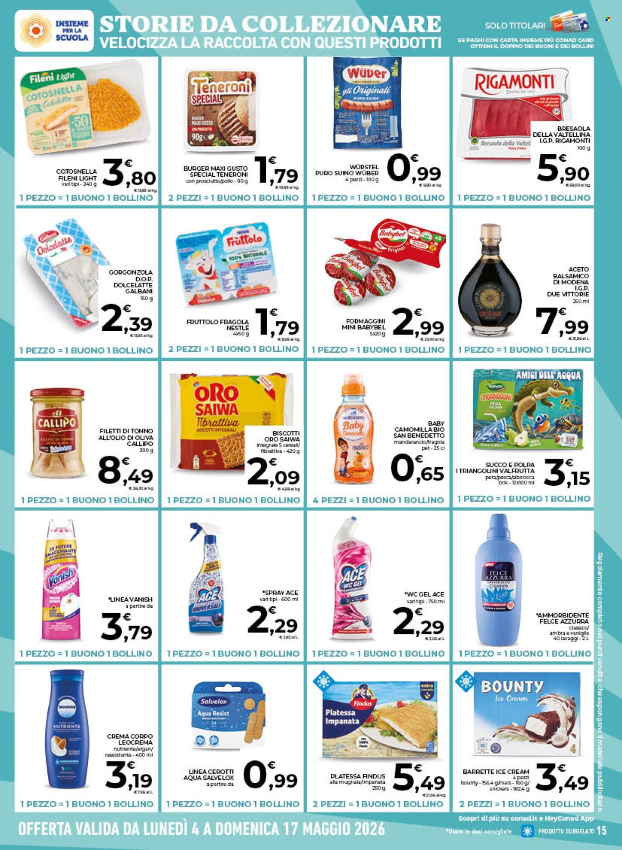 Volantino Conad - 6/5/2026 - 17/5/2026. Pagina 15