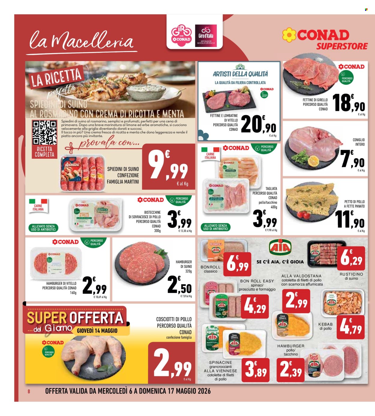 Volantino Conad Superstore - 6/5/2026 - 17/5/2026. Pagina 8