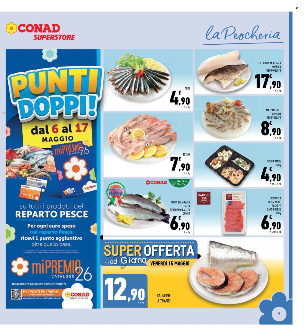 Volantino Conad Superstore - 6/5/2026 - 17/5/2026. Pagina 9