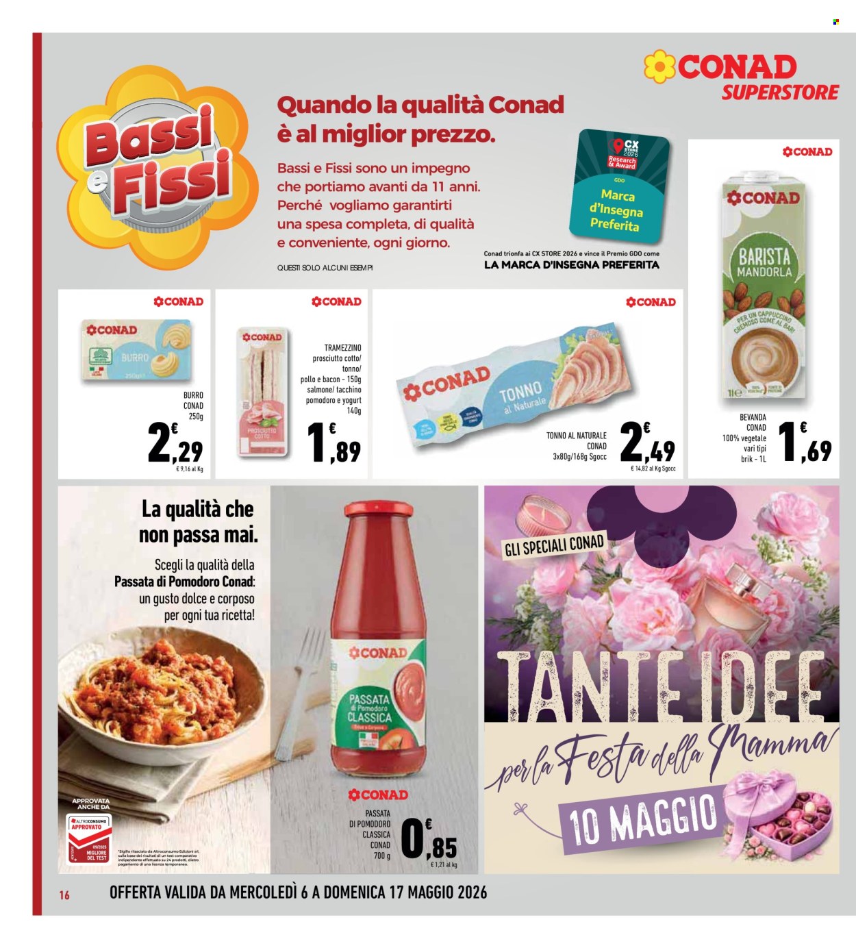 Volantino Conad Superstore - 6/5/2026 - 17/5/2026. Pagina 16