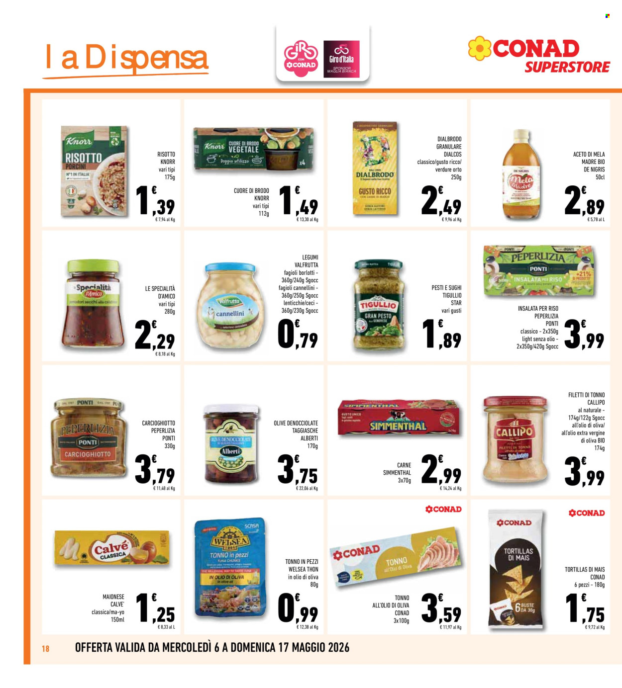 Volantino Conad Superstore - 6/5/2026 - 17/5/2026. Pagina 18