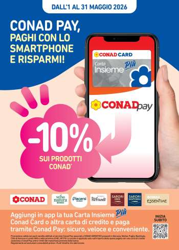 Volantino Conad - 1/5/2026 - 31/5/2026.