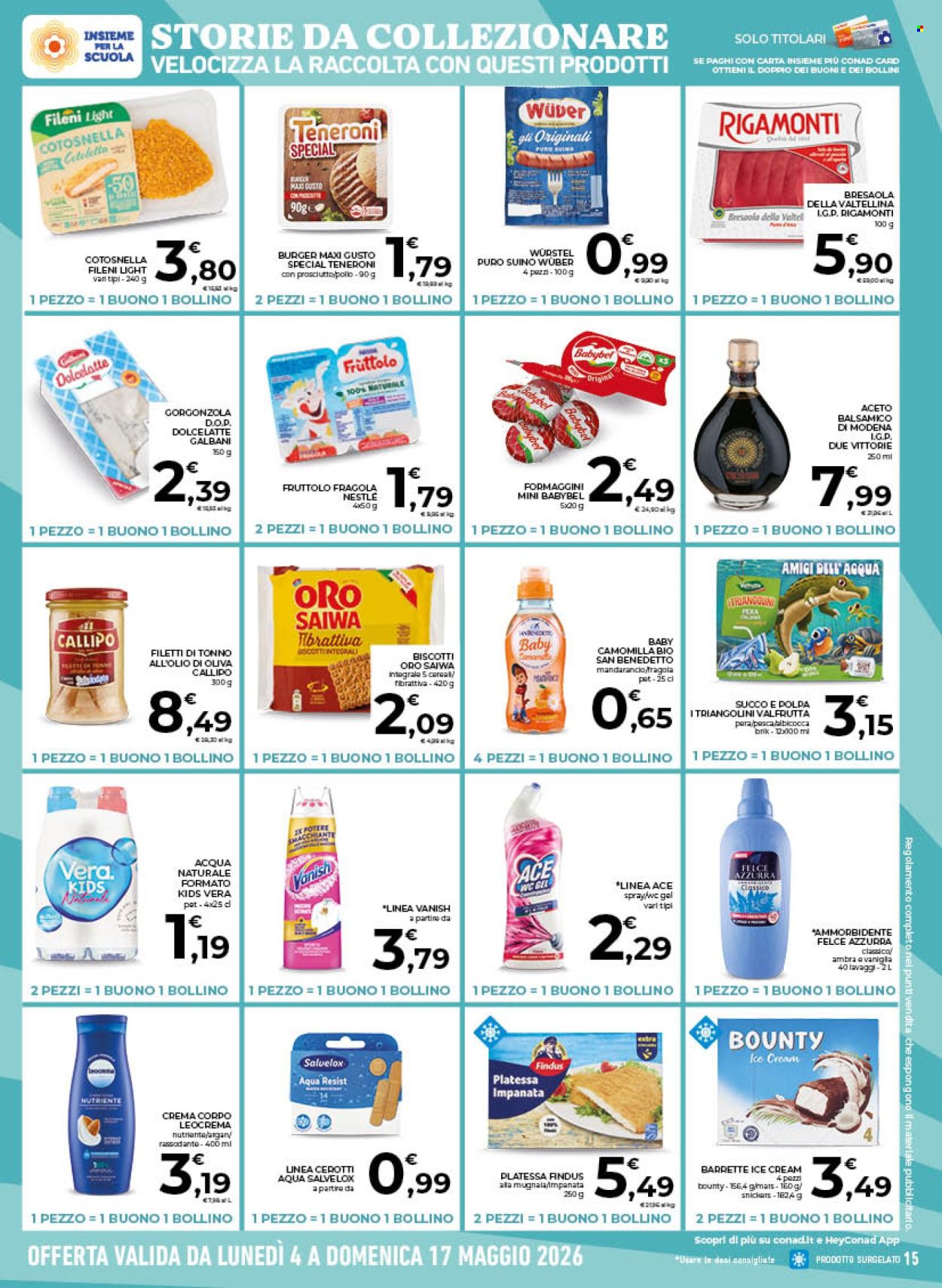 Volantino Conad - 6/5/2026 - 17/5/2026. Pagina 15