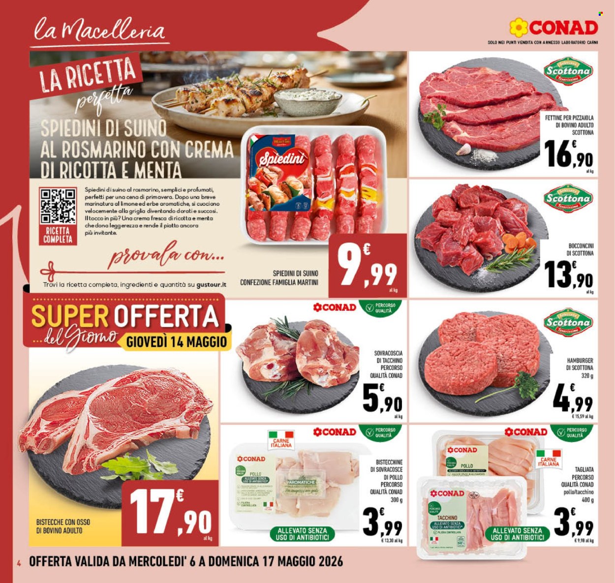 Volantino Conad - 6/5/2026 - 17/5/2026. Pagina 4