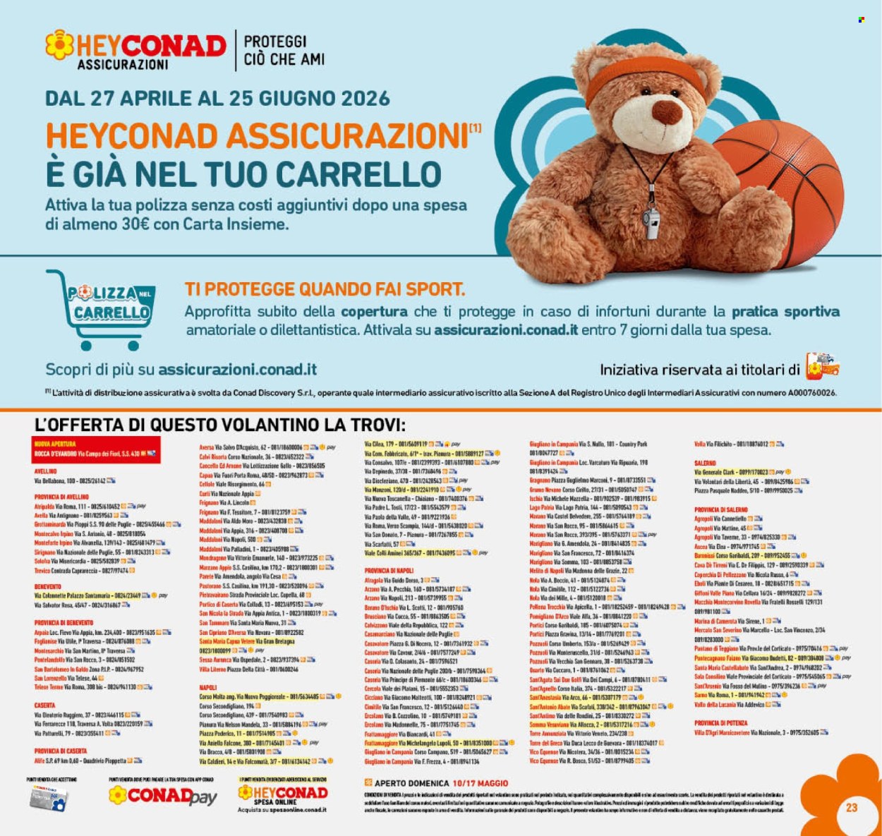 Volantino Conad - 6/5/2026 - 17/5/2026. Pagina 23