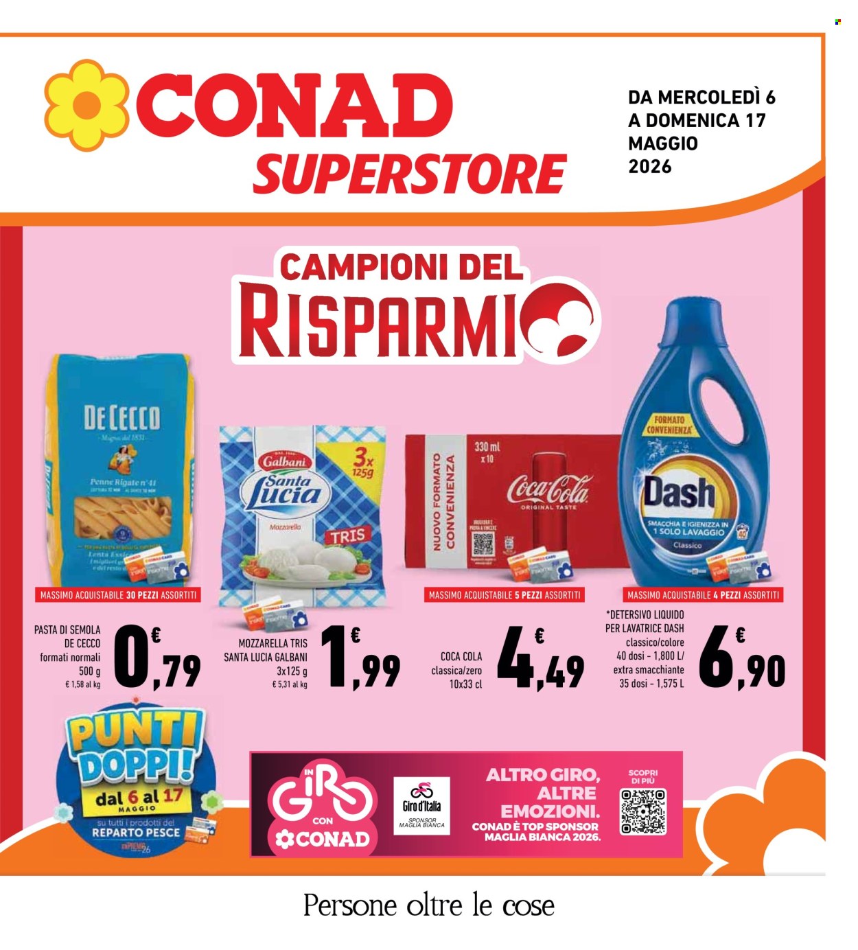 Volantino Conad Superstore - 6/5/2026 - 17/5/2026. Pagina 1