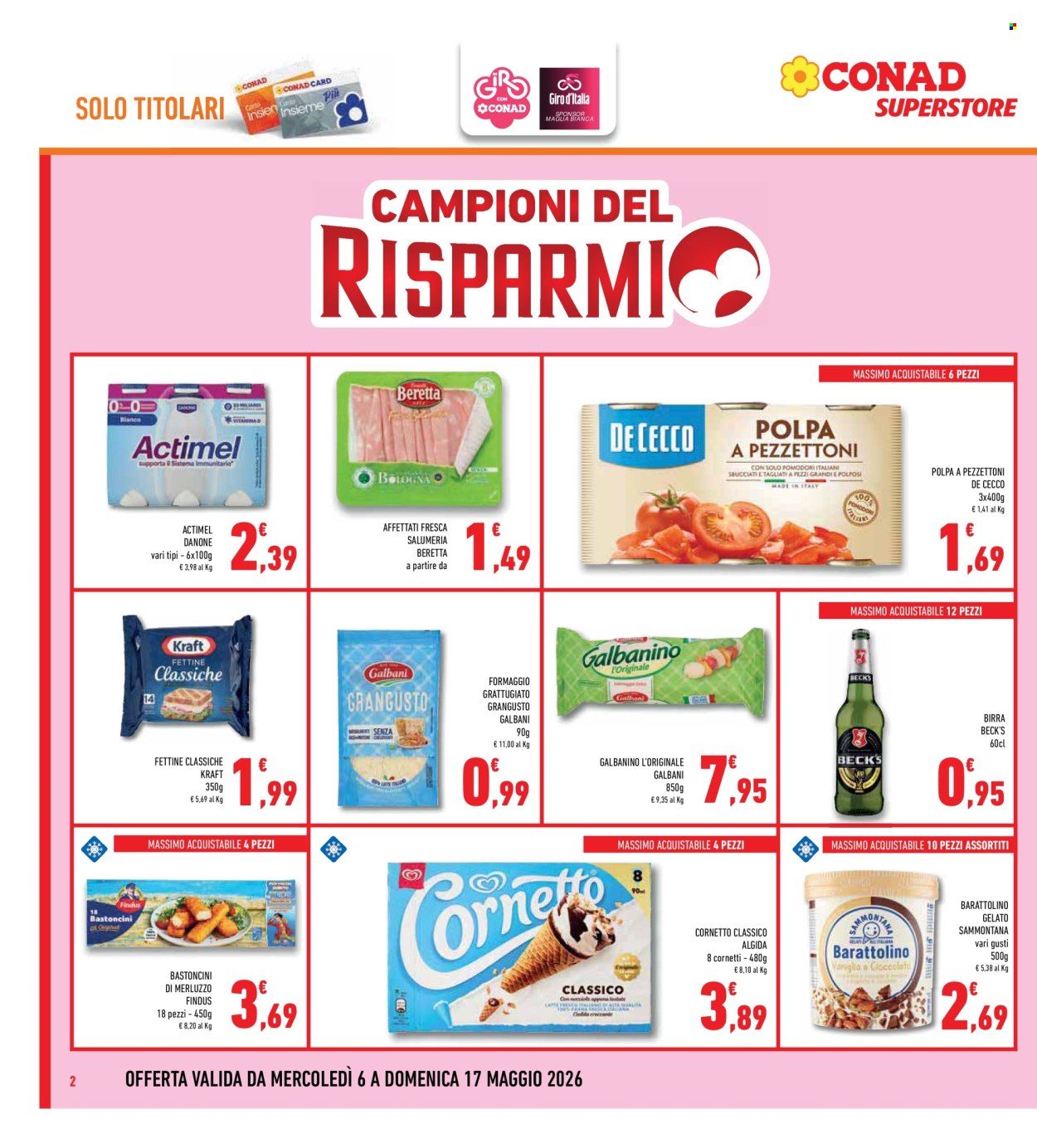 Volantino Conad Superstore - 6/5/2026 - 17/5/2026. Pagina 2