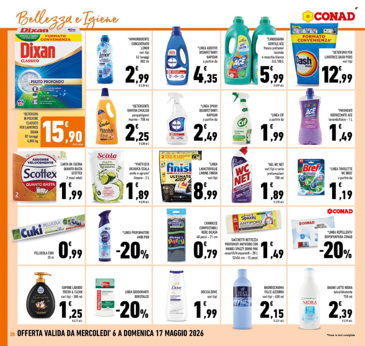 Volantino Conad - 6/5/2026 - 17/5/2026. Pagina 20