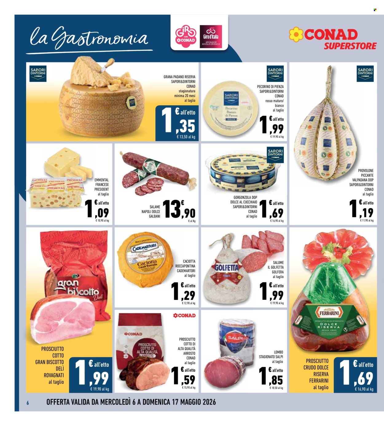 Volantino Conad Superstore - 6/5/2026 - 17/5/2026. Pagina 6