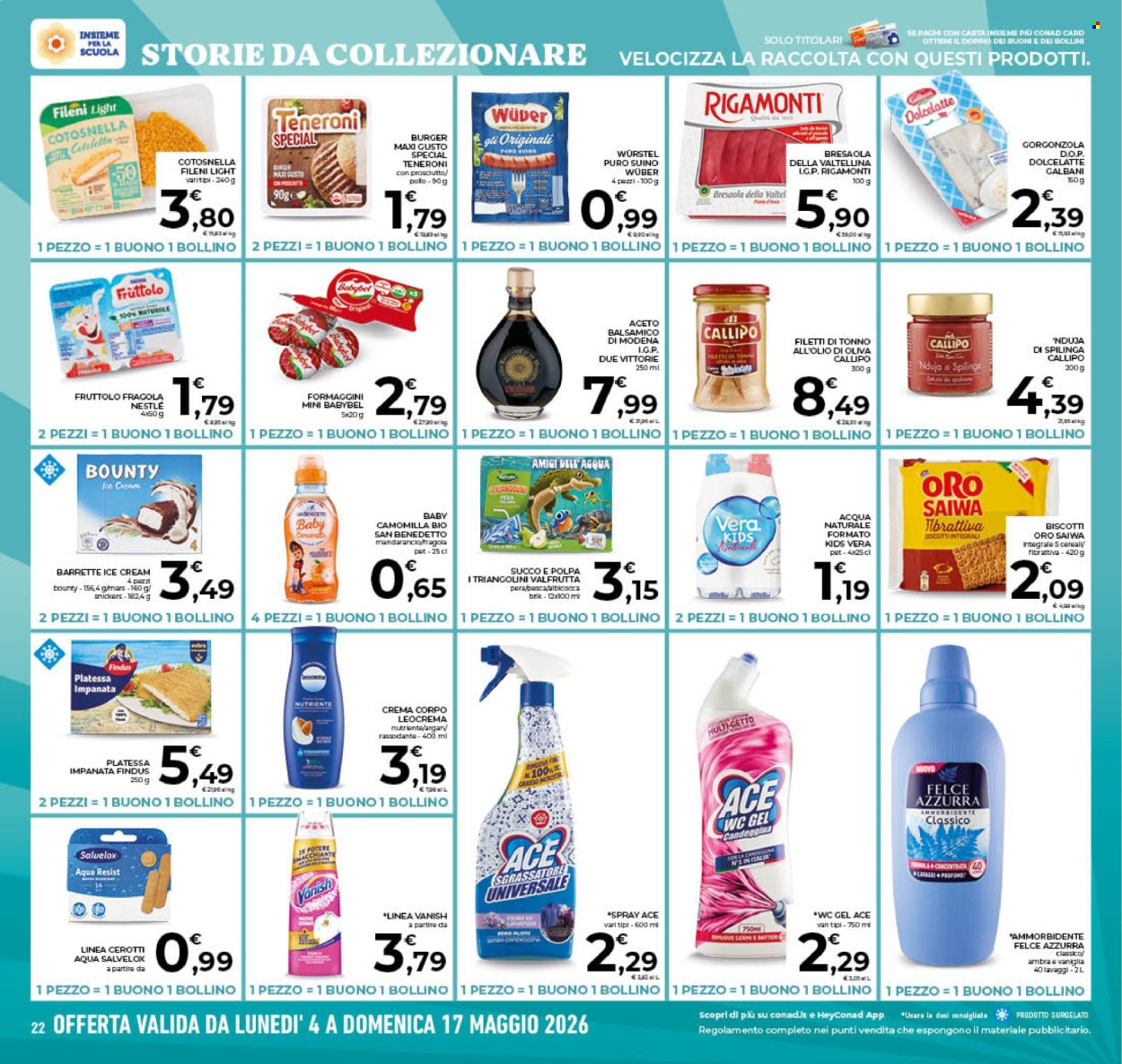 Volantino Conad - 6/5/2026 - 17/5/2026. Pagina 22