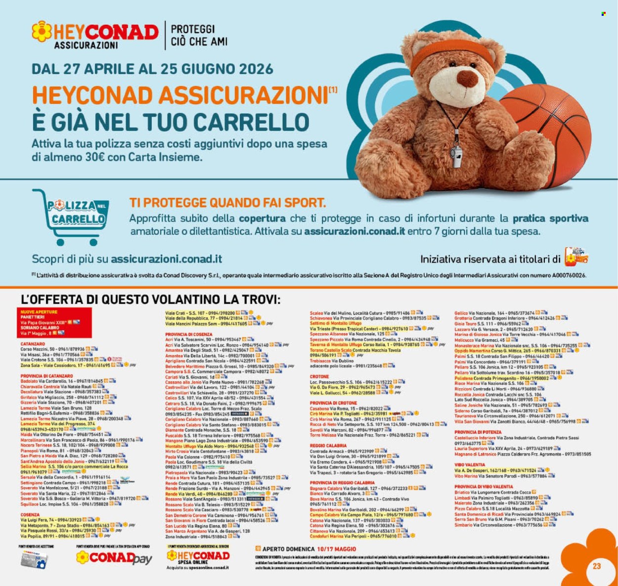 Volantino Conad - 6/5/2026 - 17/5/2026. Pagina 23