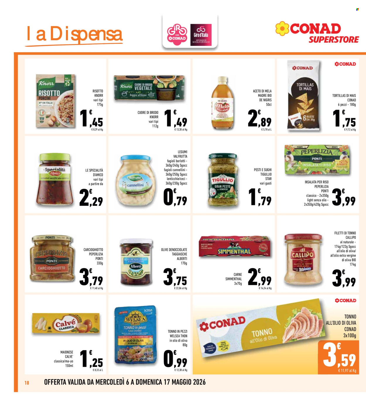 Volantino Conad Superstore - 6/5/2026 - 17/5/2026. Pagina 18