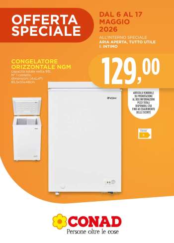 Volantino Conad - 6/5/2026 - 17/5/2026.