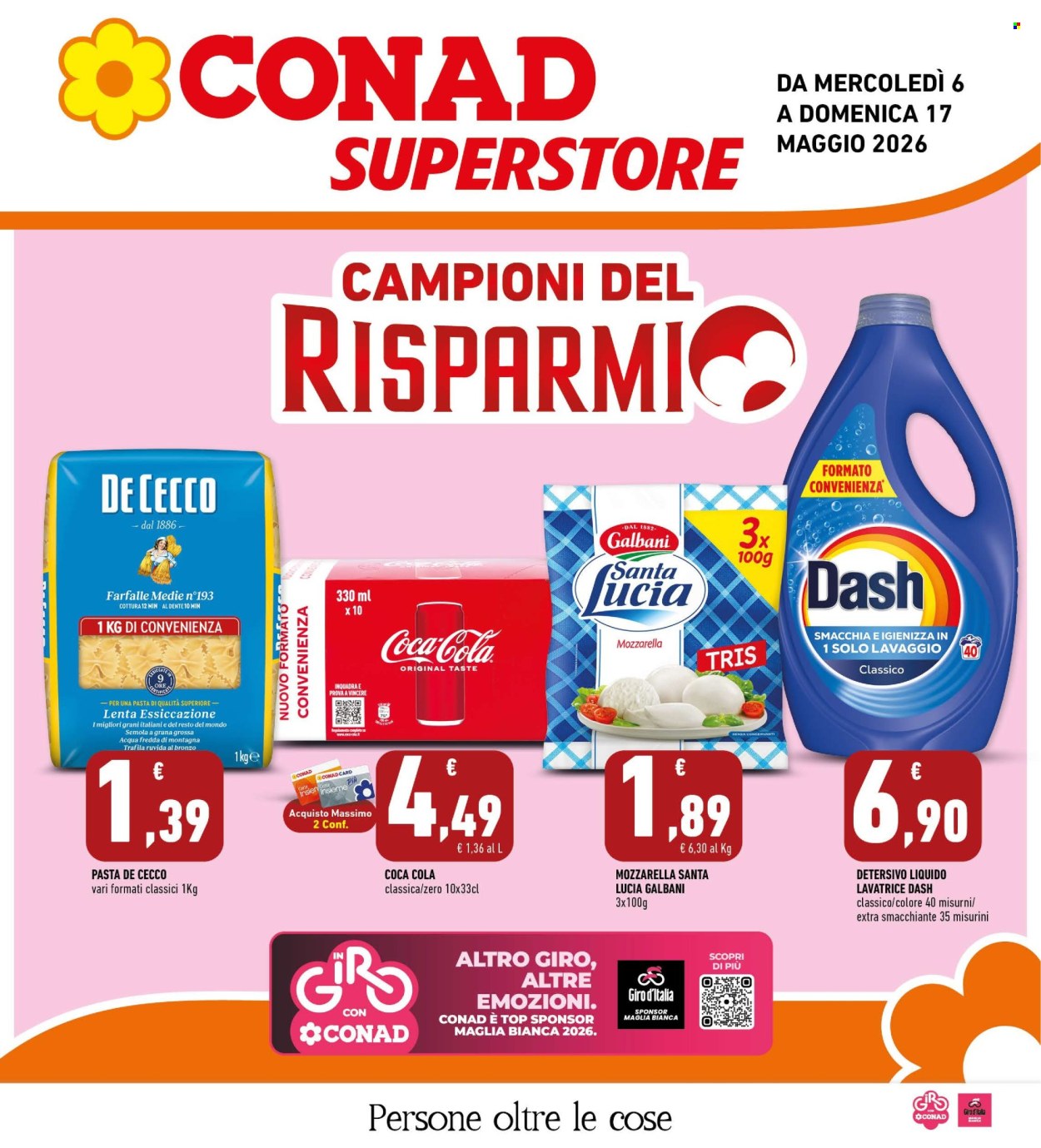 Volantino Conad Superstore - 6/5/2026 - 17/5/2026. Pagina 1