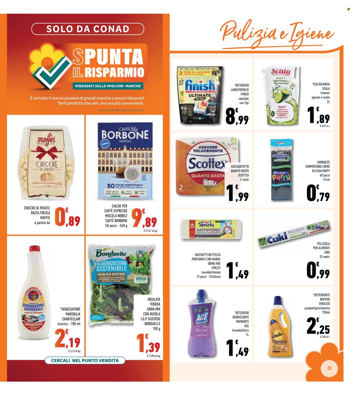Volantino Conad Superstore - 6/5/2026 - 17/5/2026. Pagina 23