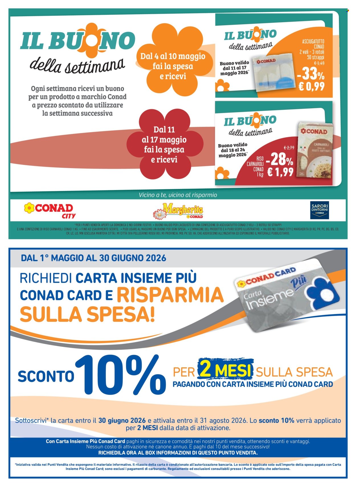 Volantino Margherita Conad - 6/5/2026 - 19/5/2026. Pagina 15