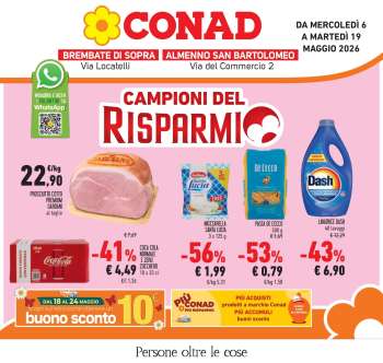 Volantino Conad - 6/5/2026 - 19/5/2026.