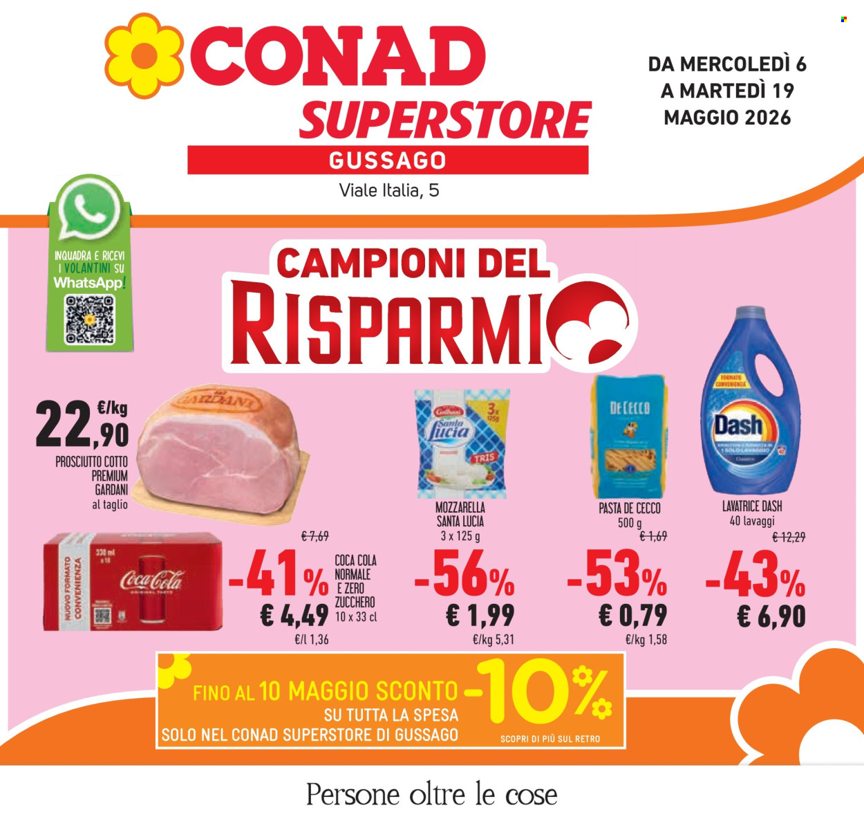 Volantino Conad Superstore - 6/5/2026 - 19/5/2026. Pagina 1