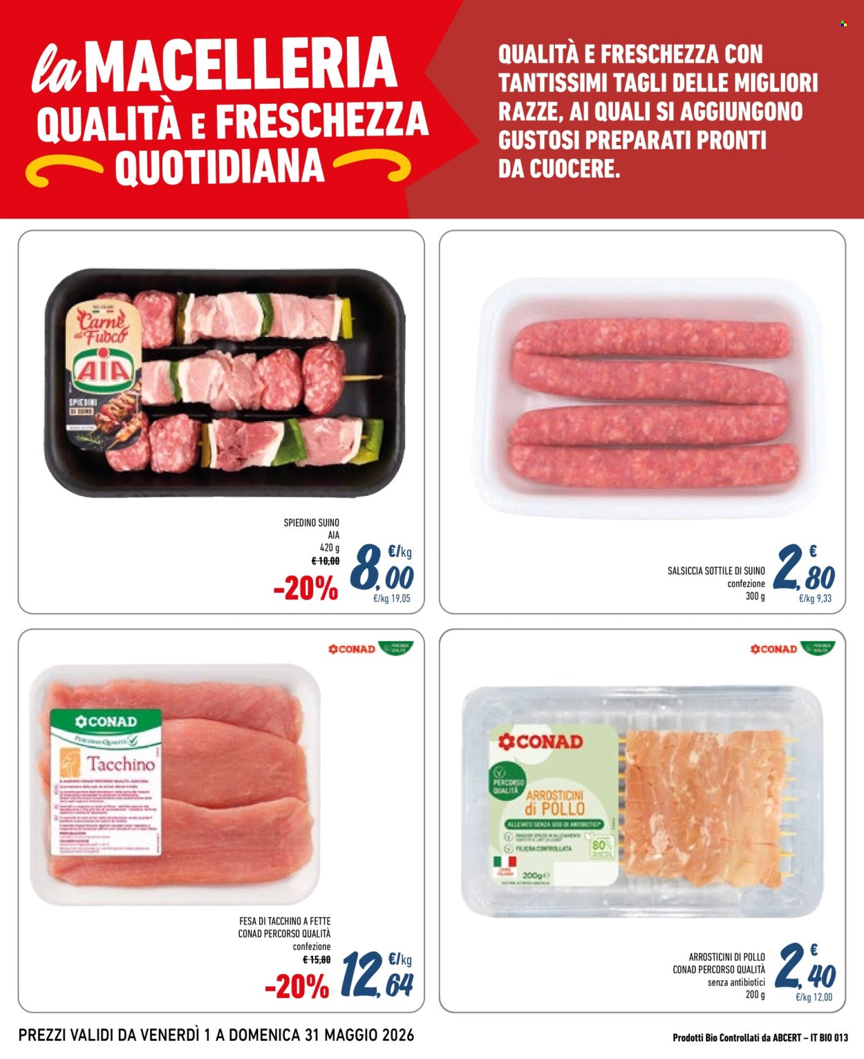 Volantino Conad City - 1/5/2026 - 31/5/2026. Pagina 4