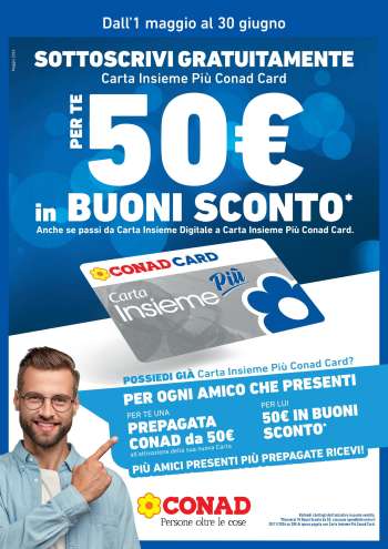 Volantino Conad - 1/5/2026 - 30/6/2026.