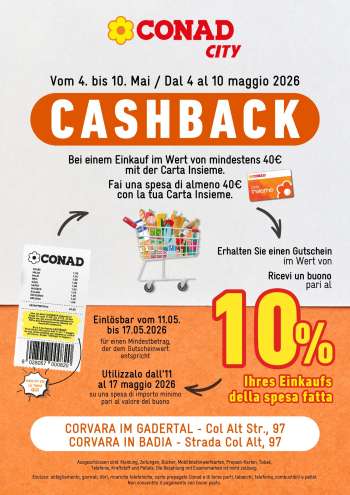 Volantino Conad City - 4/5/2026 - 10/5/2026.