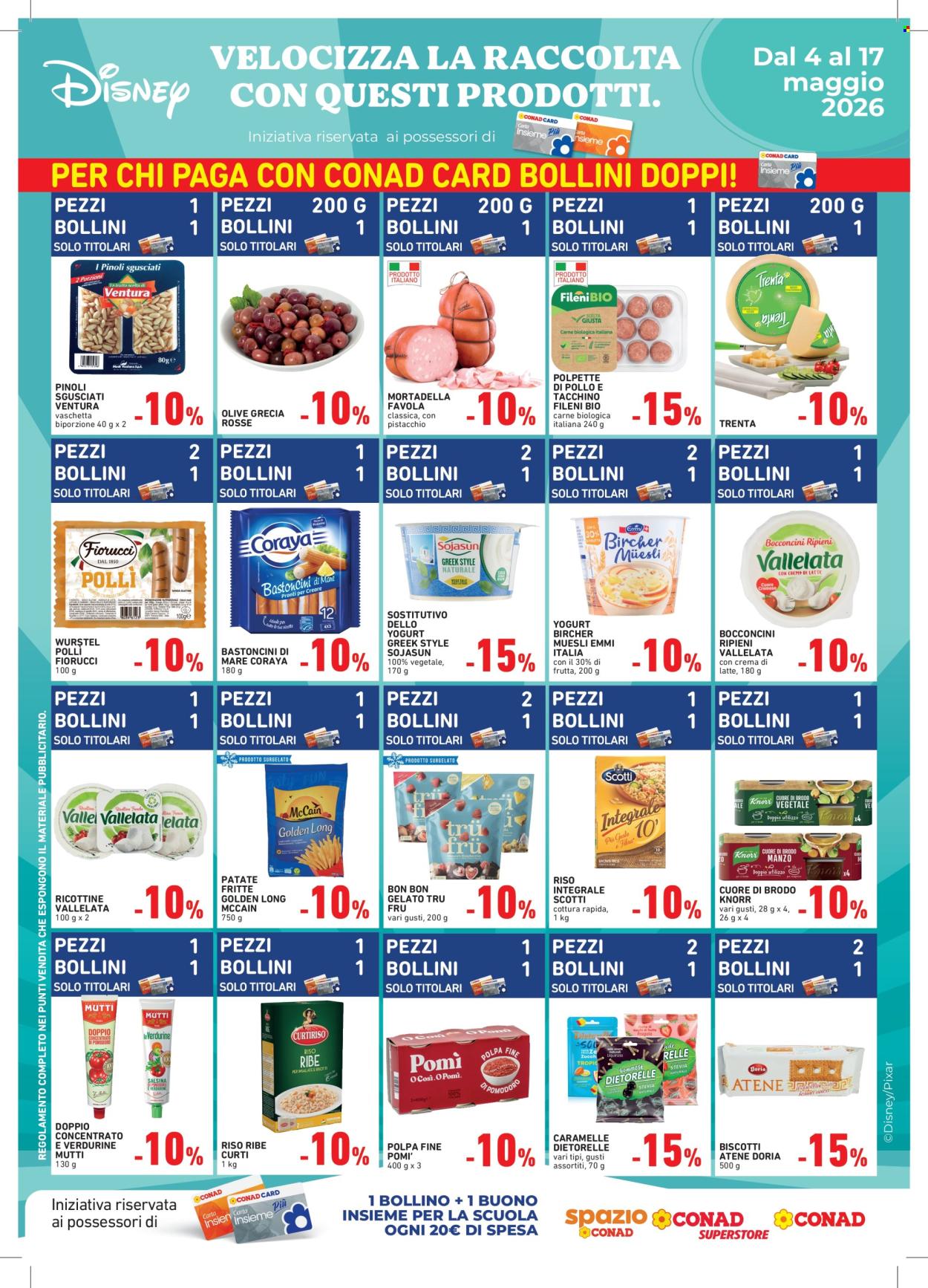 Volantino Conad - 4/5/2026 - 17/5/2026. Pagina 1