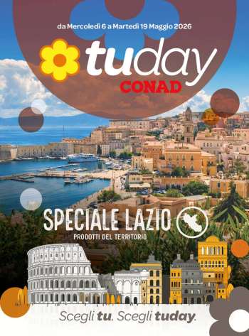 Volantino TuDay Conad - 6/5/2026 - 19/5/2026.